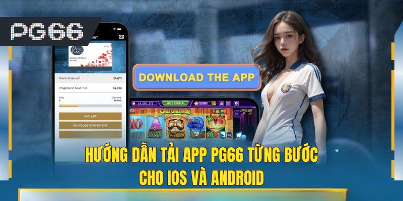 Hướng dẫn tải app PG66 chi tiết từng bước